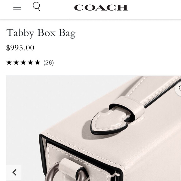 Coach tabby box bag - Picture 11 of 11